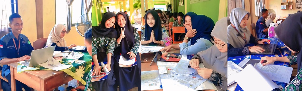 Day 4 SPMB, Dedikasi Tanpa Batas, SMKN 1 Raman Utara Tetap Prima Layani Calon Siswa di Hari Ke-4 SPMB